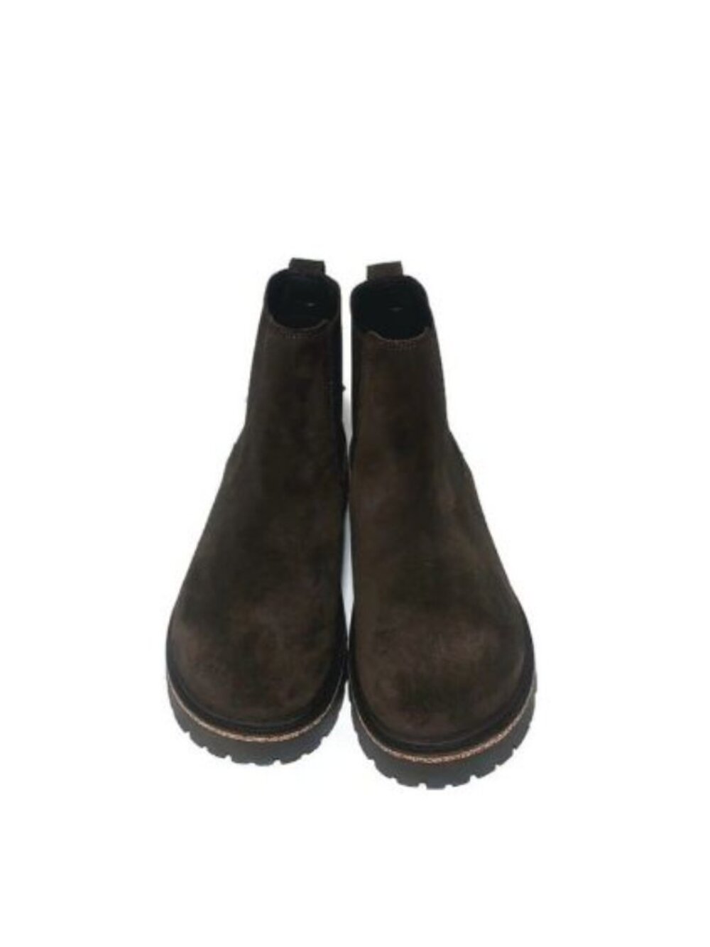 UGG Highwood Slip On Boots Womens Size 9 EU 40 Mocha Brown Suede Leather Regular - Picture 6 of 9